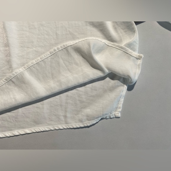 NEW Plus Size Vince Camuto Womens SplitNeck RaglanSmock Cuff Sleeve Ivory $89 - Picture 5 of 10